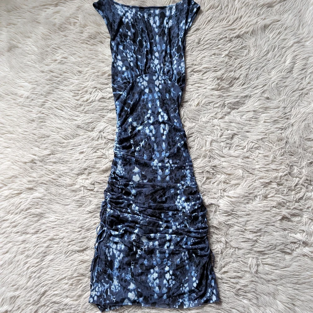 EUC Free People Take Me Away Midi Dress in Night Combo - Picture 2 of 15
